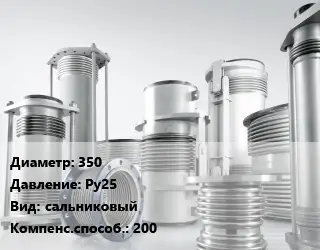 Компенсатор 350 Ру25 сальниковый 200